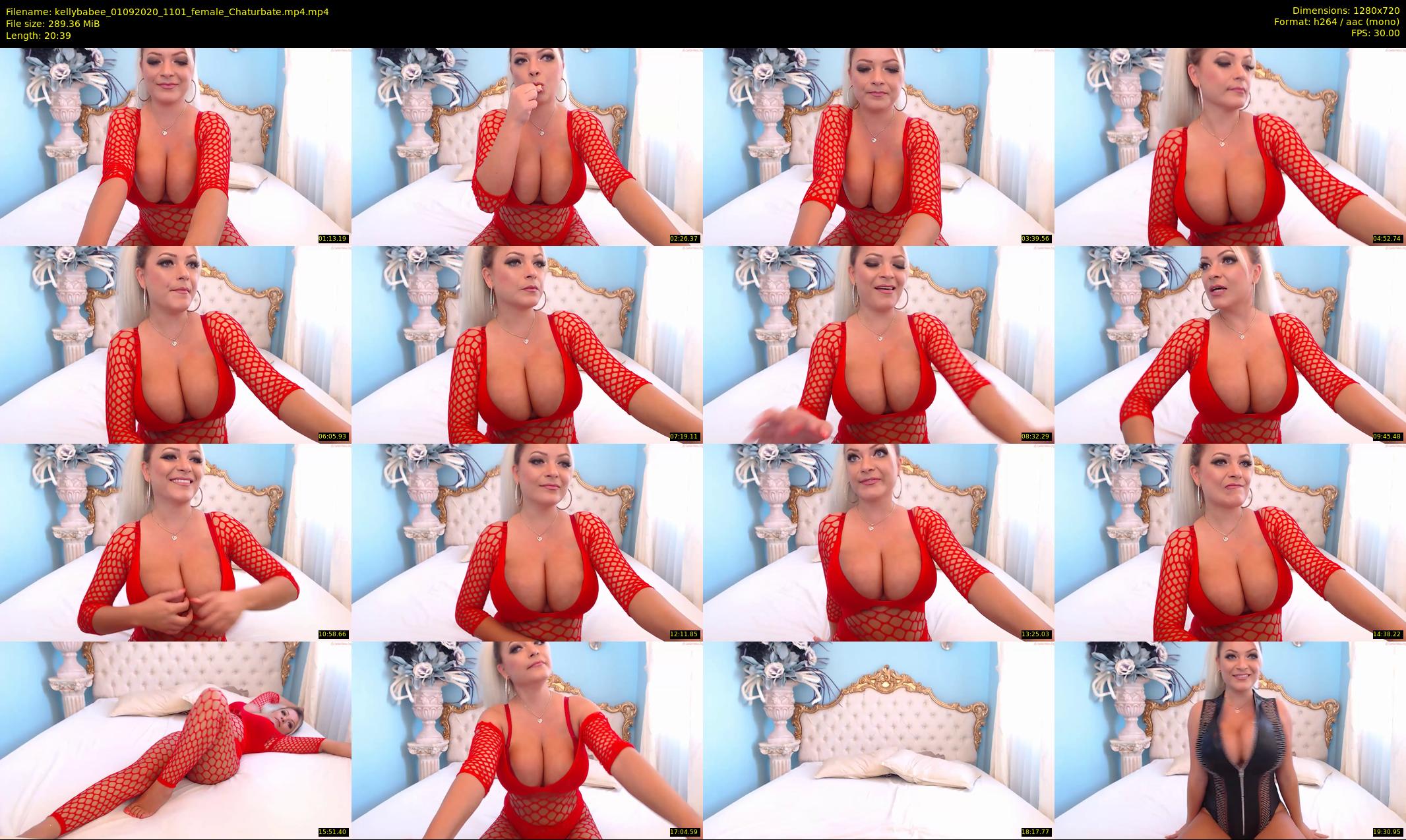 kellybabee — 21 minute Chaturbate female cam show recording, 720p, Sep 1, 2020