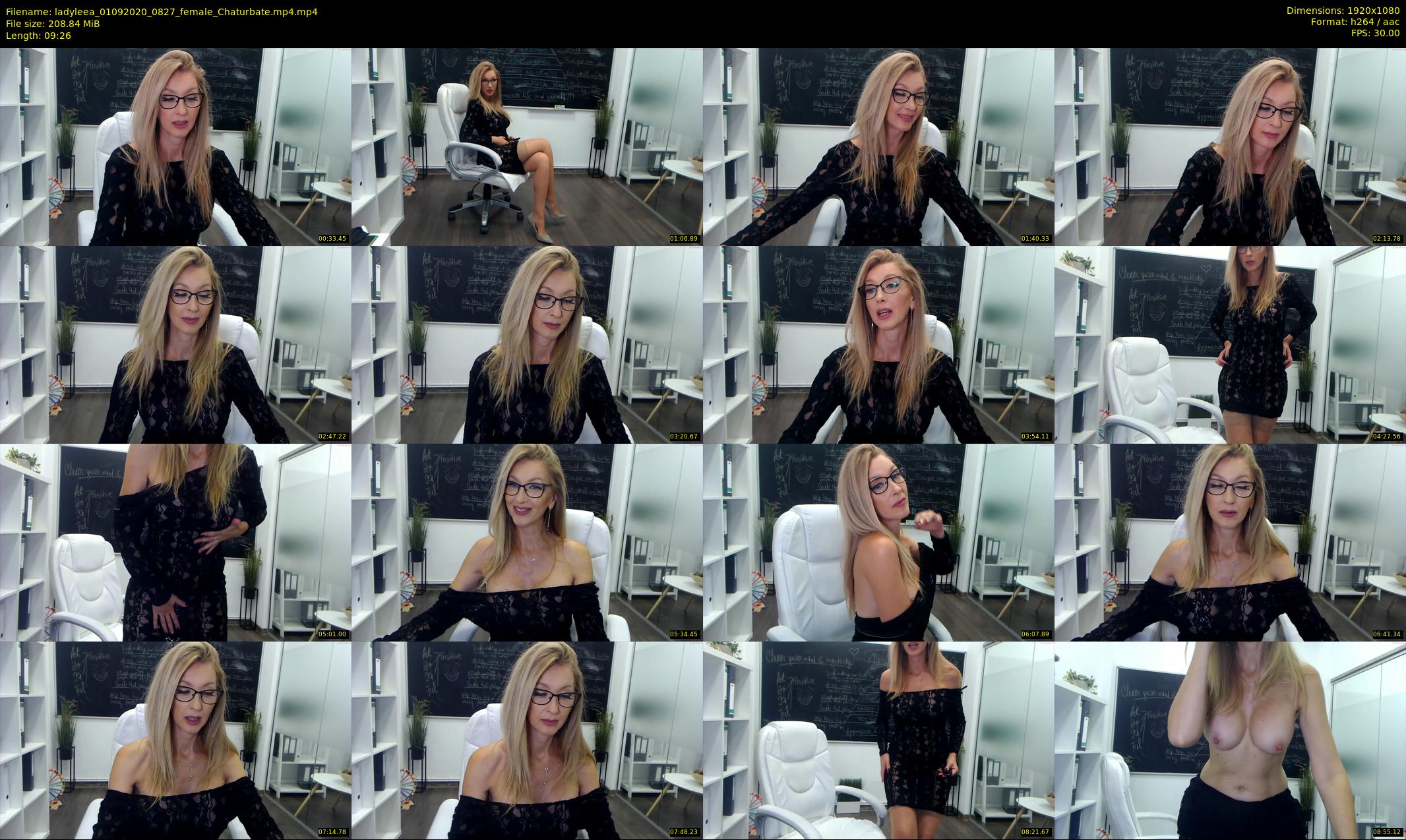 ladyleea — 10 minute Chaturbate female cam show recording, 1080p, Sep 1, 2020