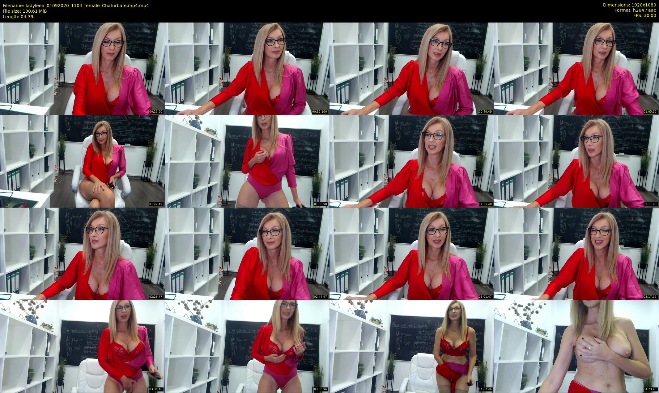 ladyleea — 5 minute Chaturbate female cam show recording, 1080p, Sep 1, 2020