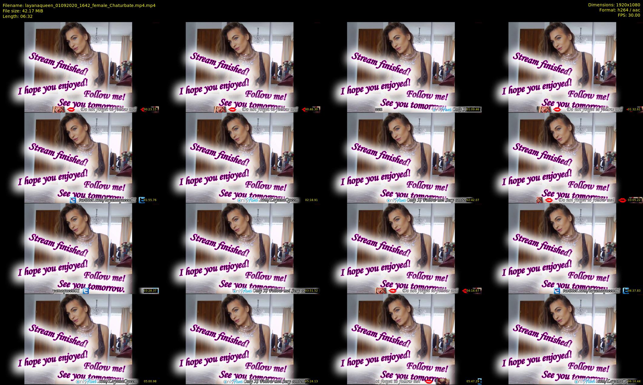 layanaqueen — 7 minute Chaturbate female cam show recording, 1080p, Sep 1, 2020