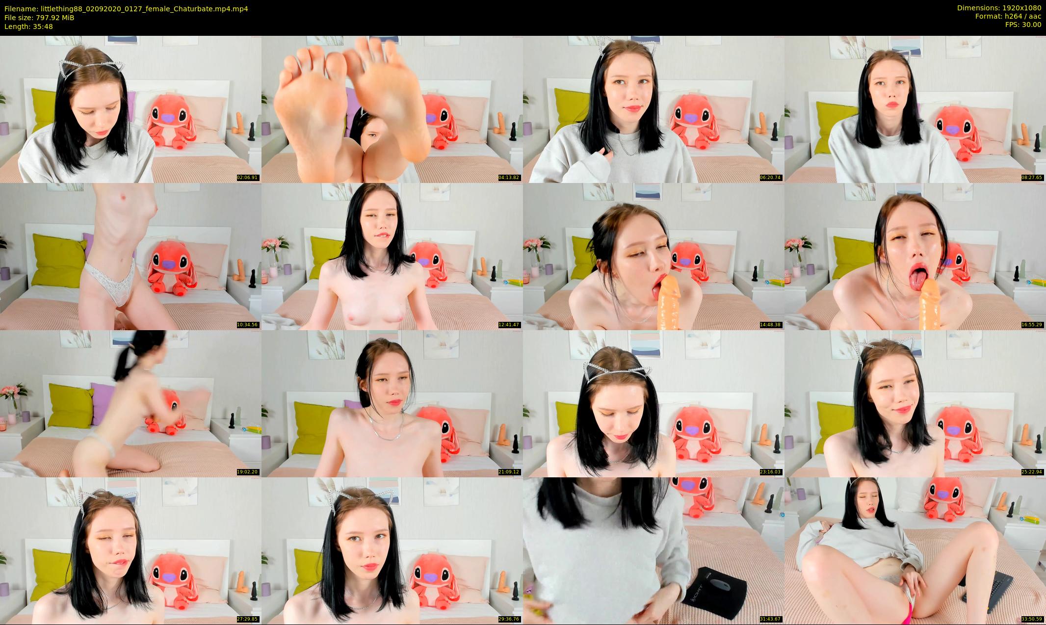 littlething88 — 36 minute Chaturbate female cam show recording, 1080p, Sep 2, 2020