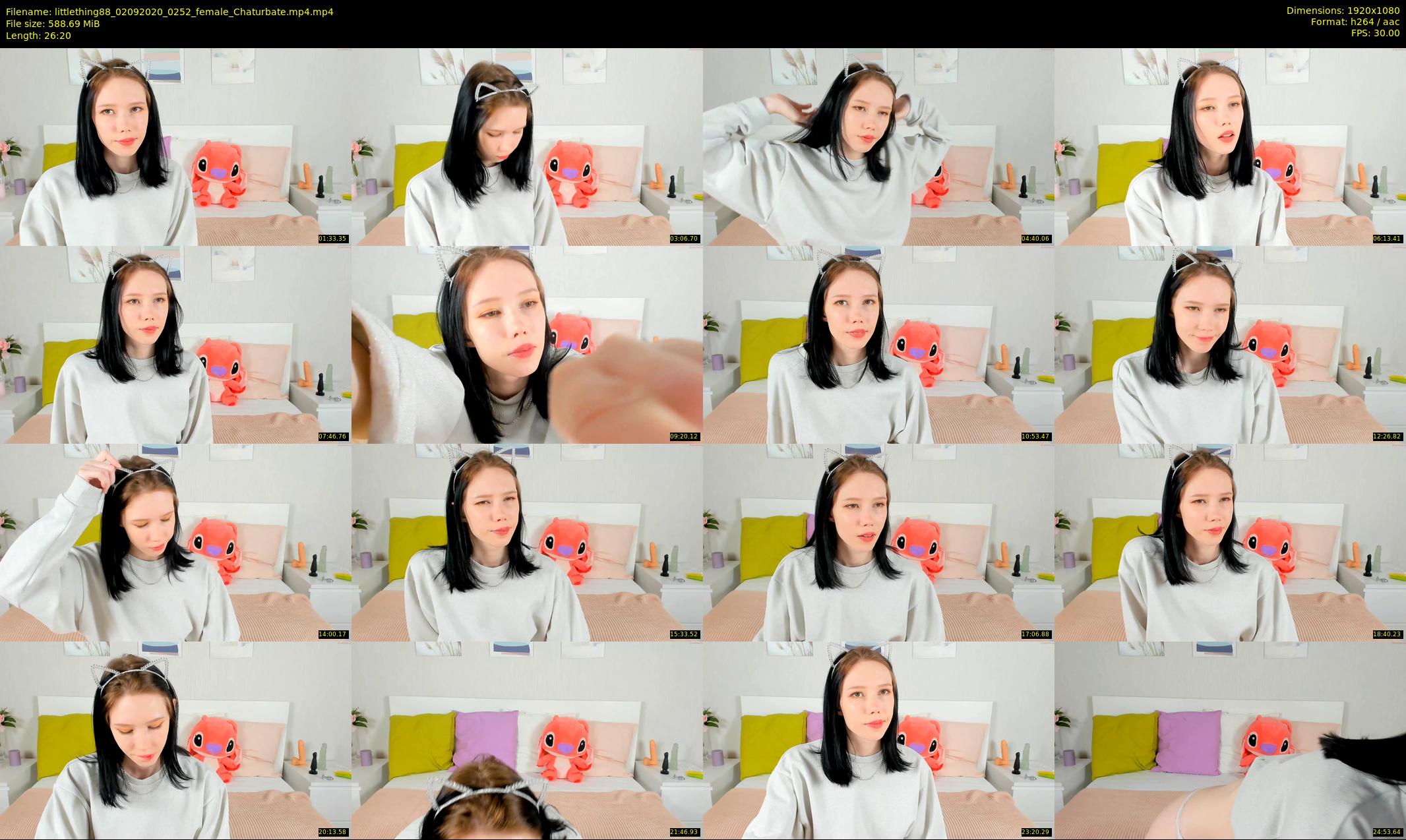 littlething88 — 27 minute Chaturbate female cam show recording, 1080p, Sep 2, 2020
