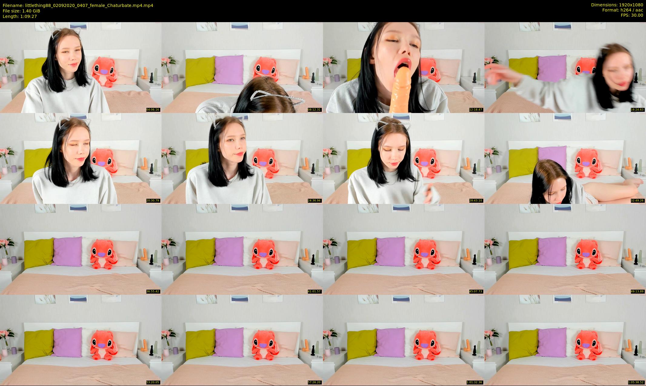 littlething88 — 70 minute Chaturbate female cam show recording, 1080p, Sep 2, 2020