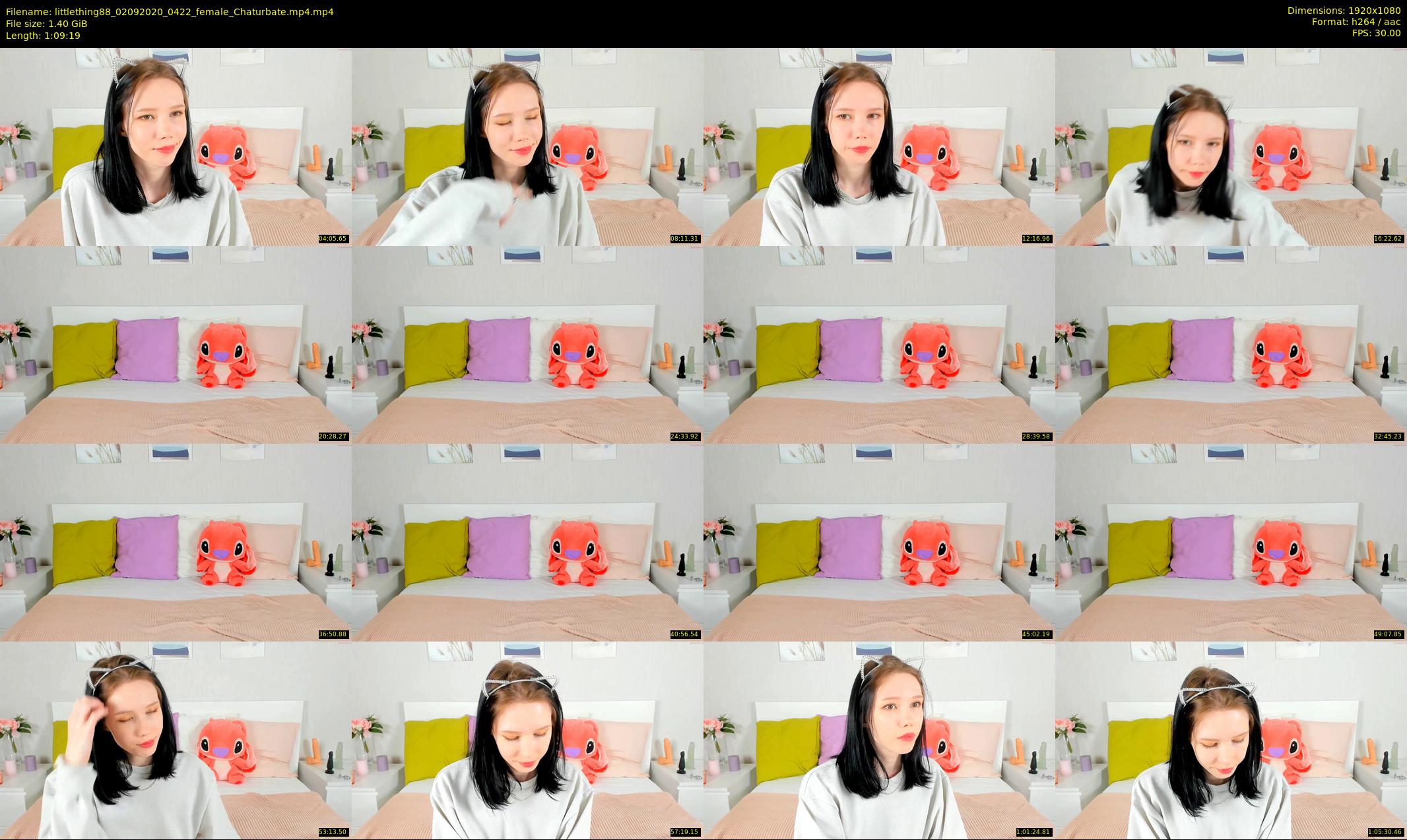 littlething88 — 70 minute Chaturbate female cam show recording, 1080p, Sep 2, 2020