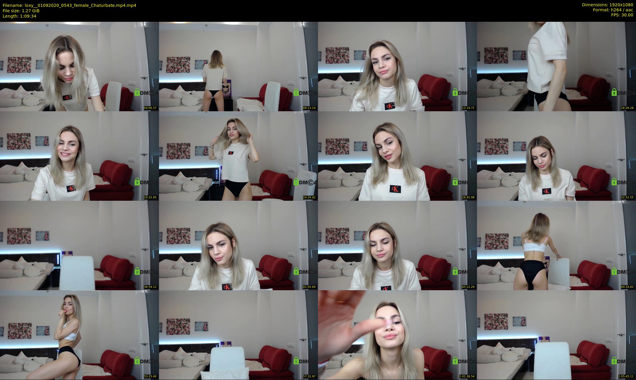 loxy_ — 70 minute Chaturbate female cam show recording, 1080p, Sep 1, 2020