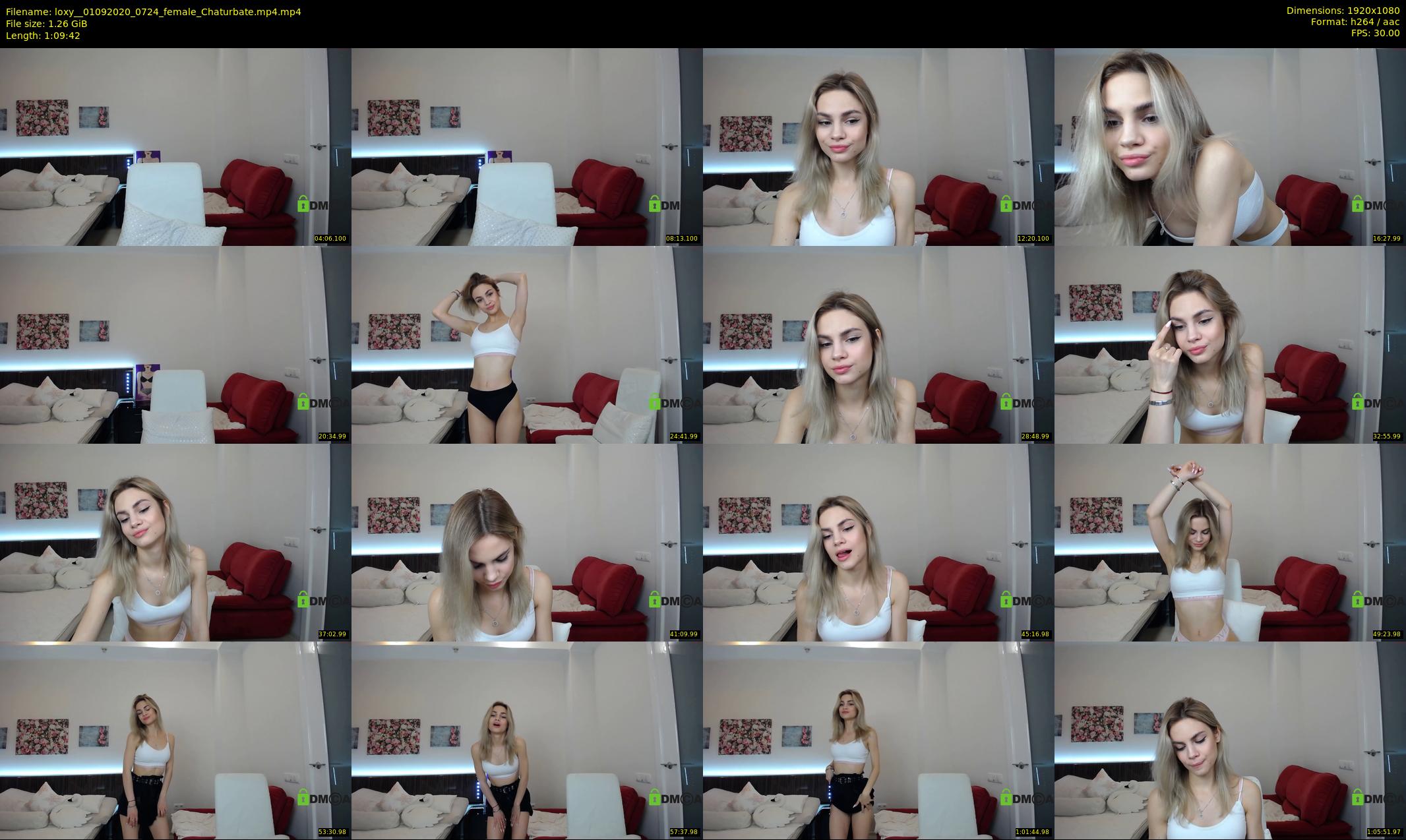 loxy_ — 70 minute Chaturbate female cam show recording, 1080p, Sep 1, 2020