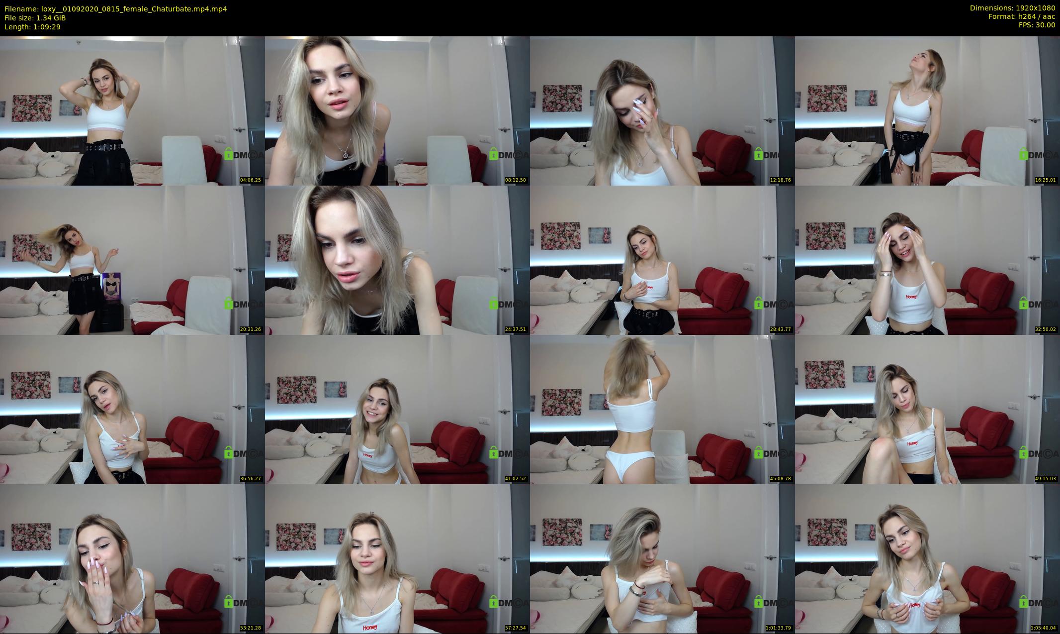 loxy_ — 70 minute Chaturbate female cam show recording, 1080p, Sep 1, 2020