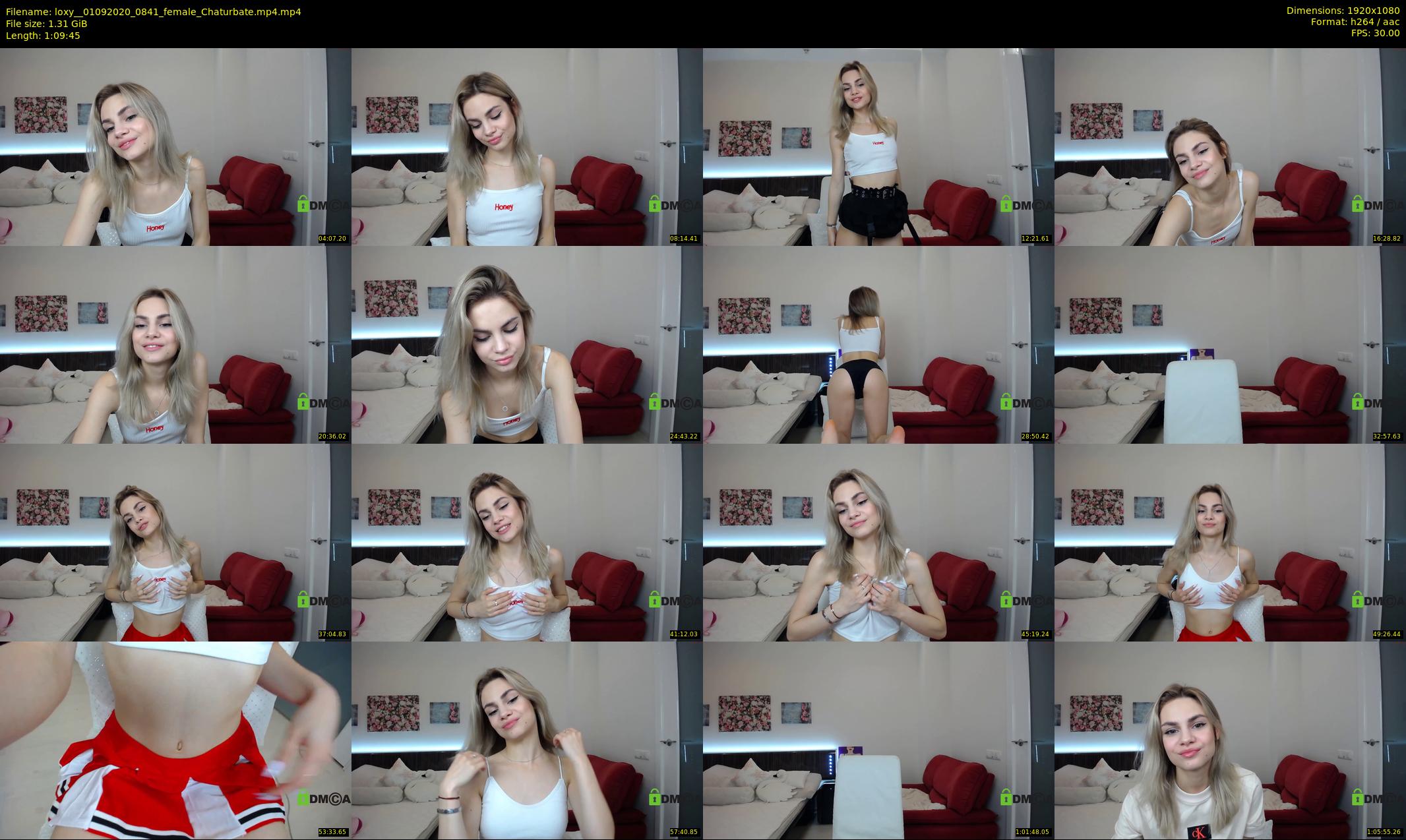 loxy_ — 70 minute Chaturbate female cam show recording, 1080p, Sep 1, 2020