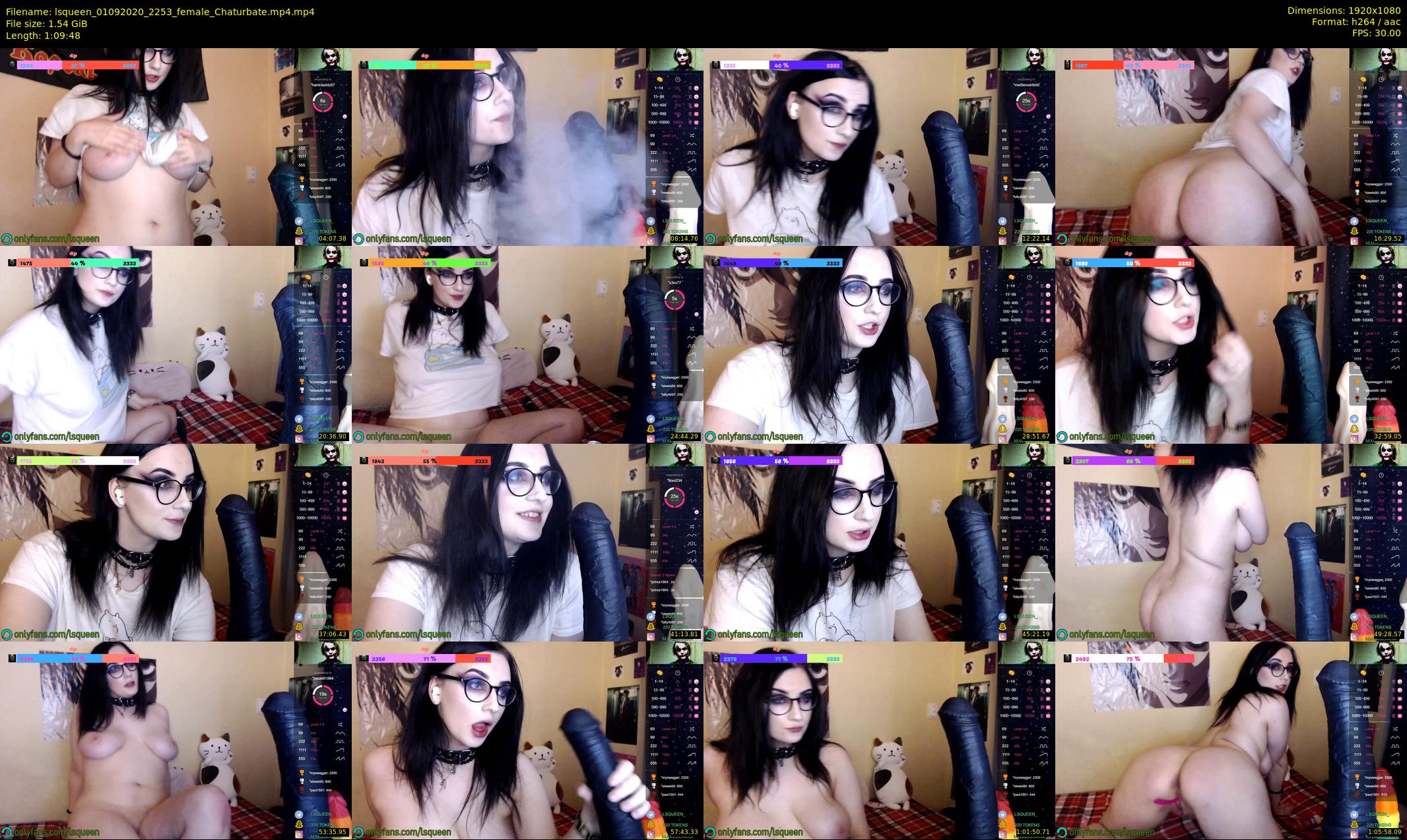 lsqueen — 70 minute Chaturbate female cam show recording, 1080p, Sep 1, 2020