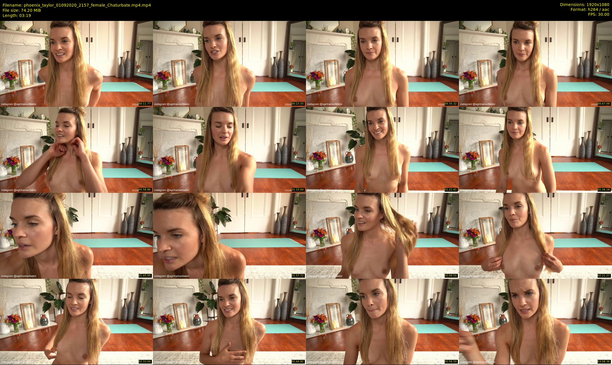 phoenix_taylor — 4 minute Chaturbate female cam show recording, 1080p, Sep 1, 2020