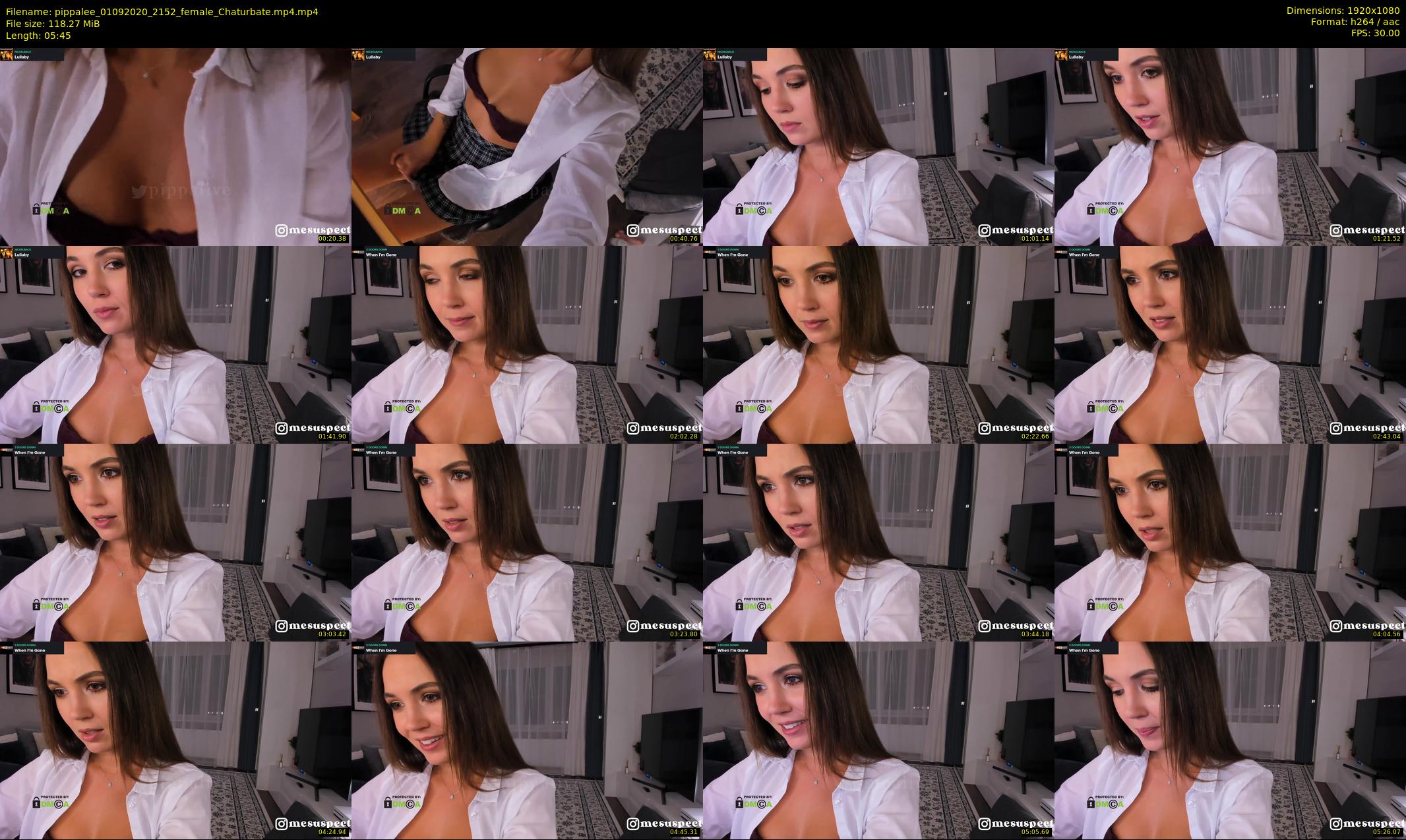 pippalee — 6 minute Chaturbate female cam show recording, 1080p, Sep 1, 2020