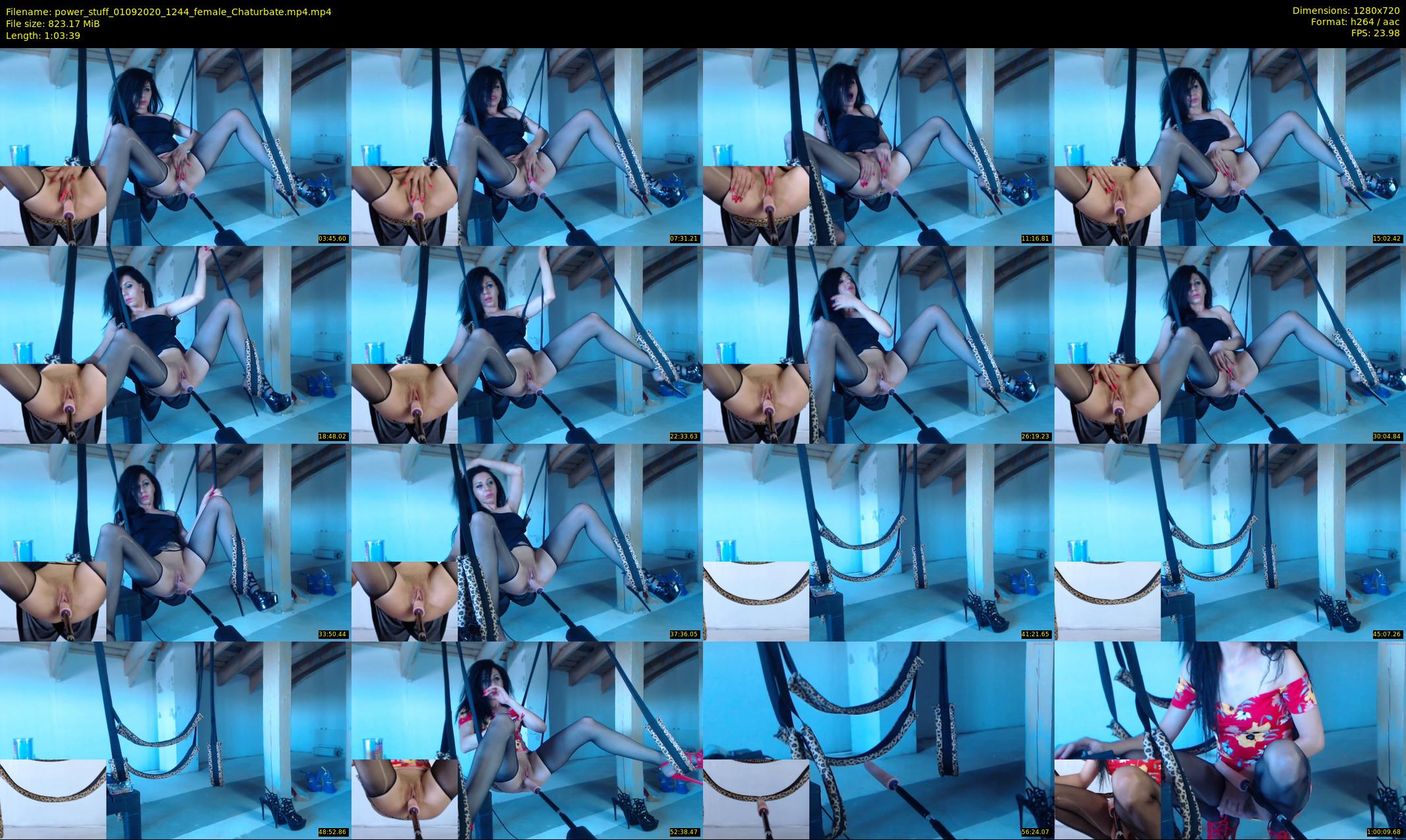 power_stuff — 64 minute Chaturbate female cam show recording, 720p, Sep 1, 2020