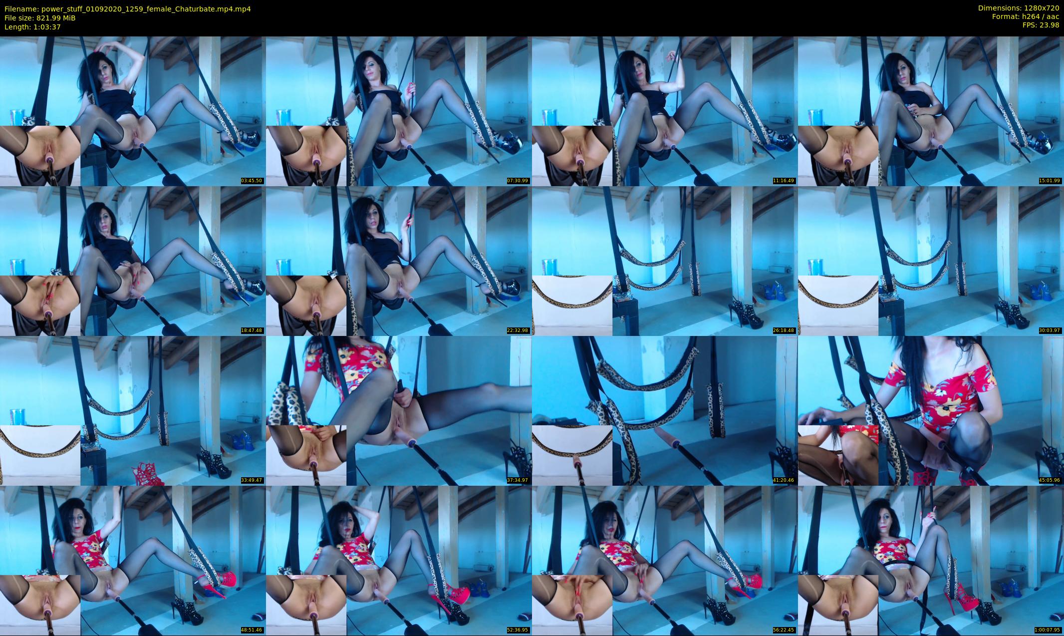 power_stuff — 64 minute Chaturbate female cam show recording, 720p, Sep 1, 2020