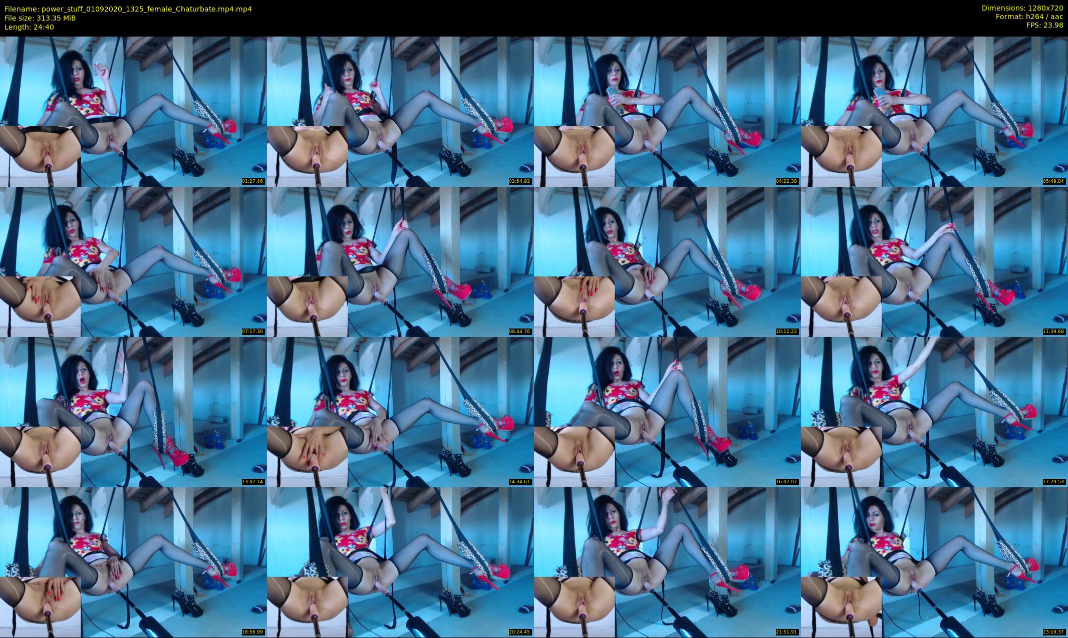 power_stuff — 25 minute Chaturbate female cam show recording, 720p, Sep 1, 2020