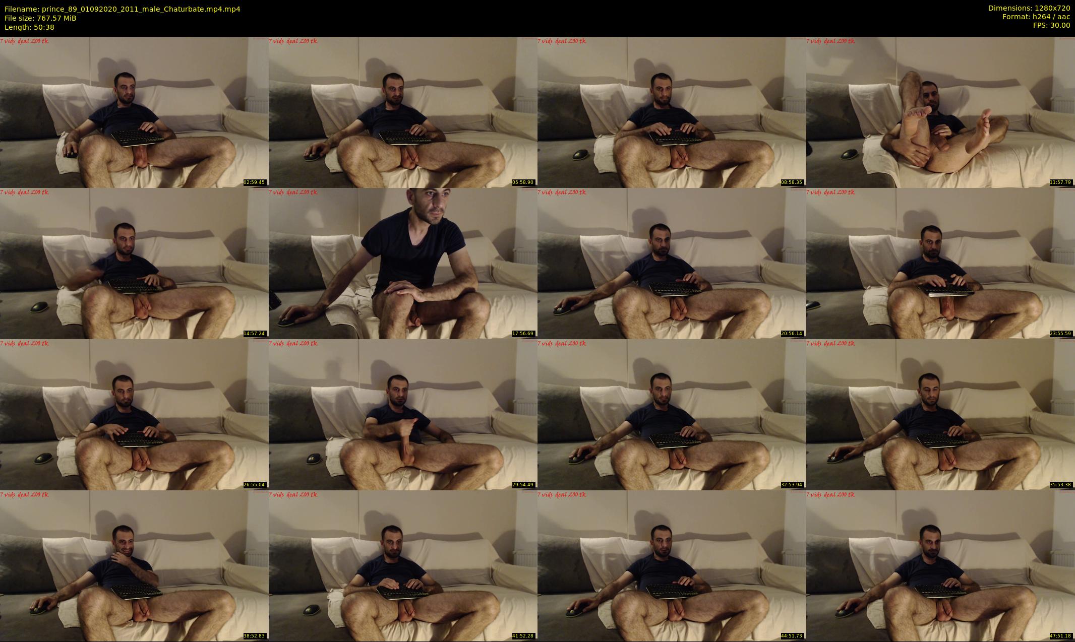 prince_89 — 51 minute Chaturbate male cam show recording, 720p, Sep 1, 2020