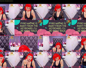 pyrowayne — 54 minute Chaturbate female cam show recording, 720p, Sep 2, 2020