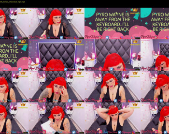 pyrowayne — 54 minute Chaturbate female cam show recording, 720p, Sep 2, 2020