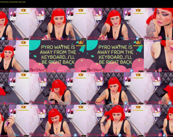 pyrowayne — 54 minute Chaturbate female cam show recording, 720p, Sep 2, 2020