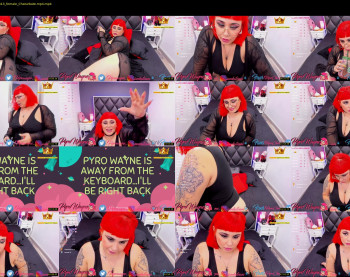 pyrowayne — 54 minute Chaturbate female cam show recording, 720p, Sep 2, 2020