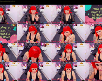 pyrowayne — 54 minute Chaturbate female cam show recording, 720p, Sep 2, 2020