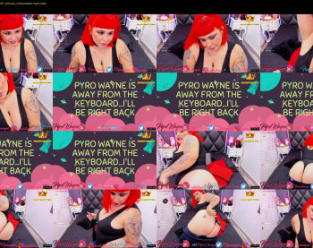 pyrowayne — 32 minute Chaturbate female cam show recording, 720p, Sep 2, 2020
