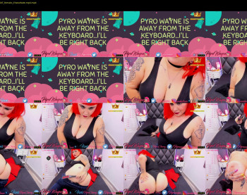 pyrowayne — 19 minute Chaturbate female cam show recording, 720p, Sep 2, 2020