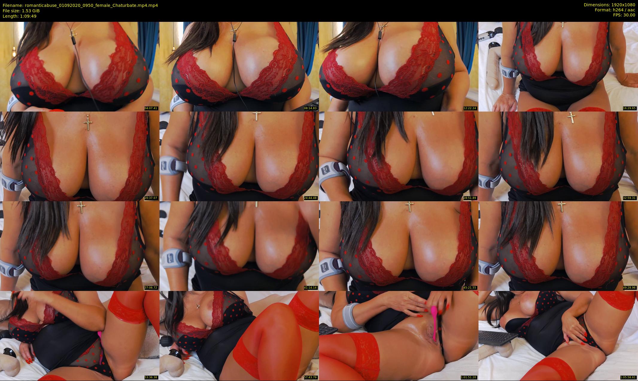 romanticabuse — 70 minute Chaturbate female cam show recording, 1080p, Sep 1, 2020