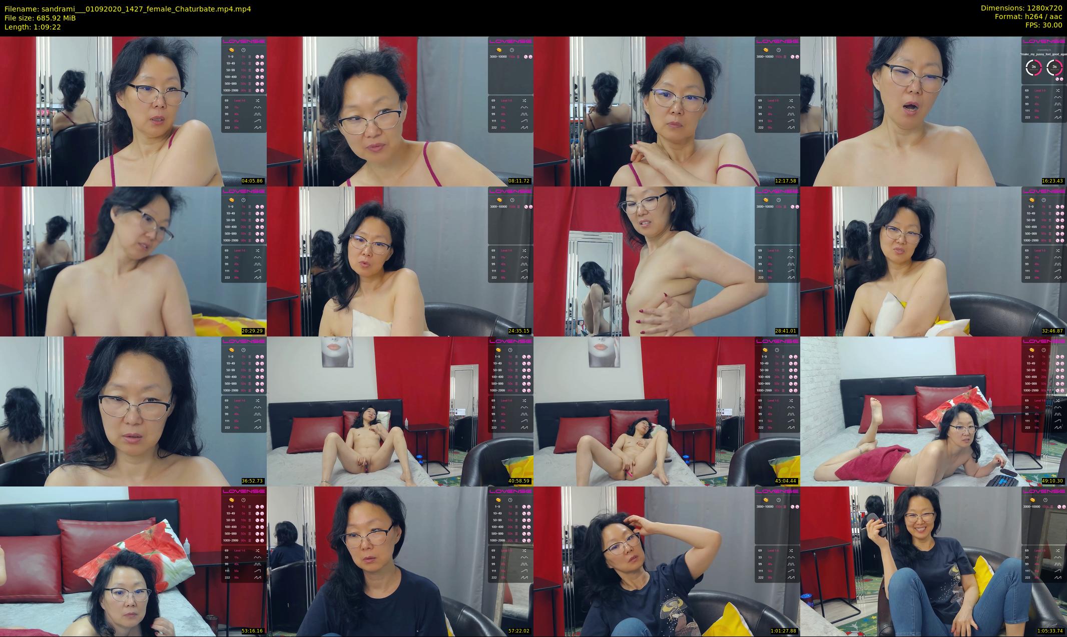 sandrami__ — 70 minute Chaturbate female cam show recording, 720p, Sep 1, 2020
