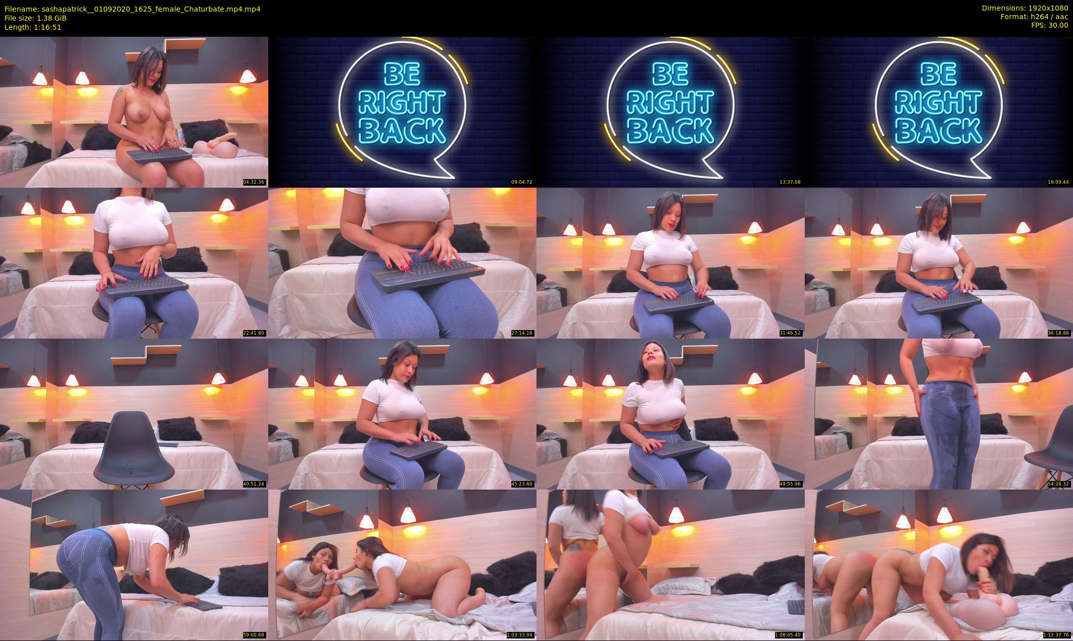 sashapatrick_ — 77 minute Chaturbate female cam show recording, 1080p, Sep 1, 2020