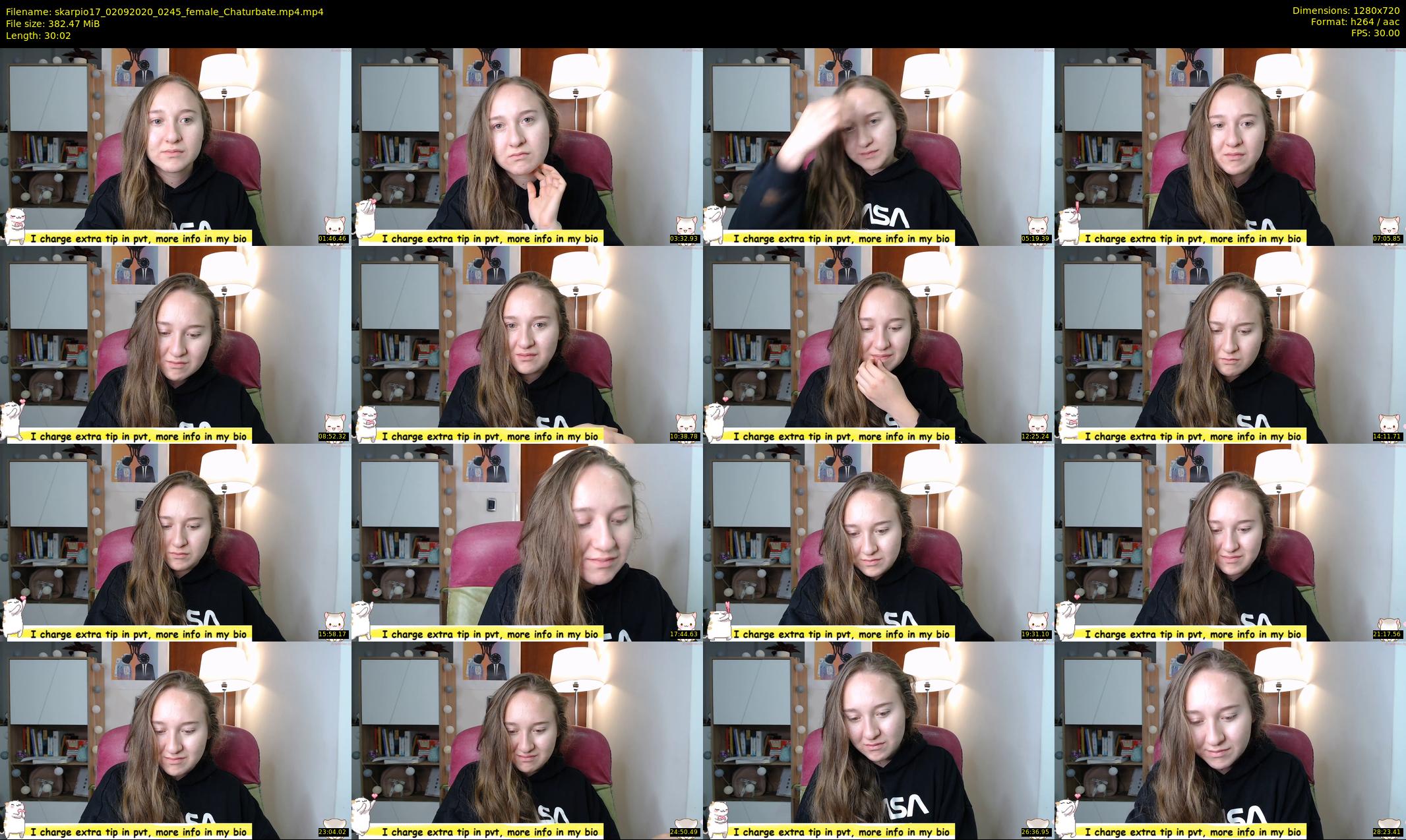 skarpio17 — 31 minute Chaturbate female cam show recording, 720p, Sep 2, 2020
