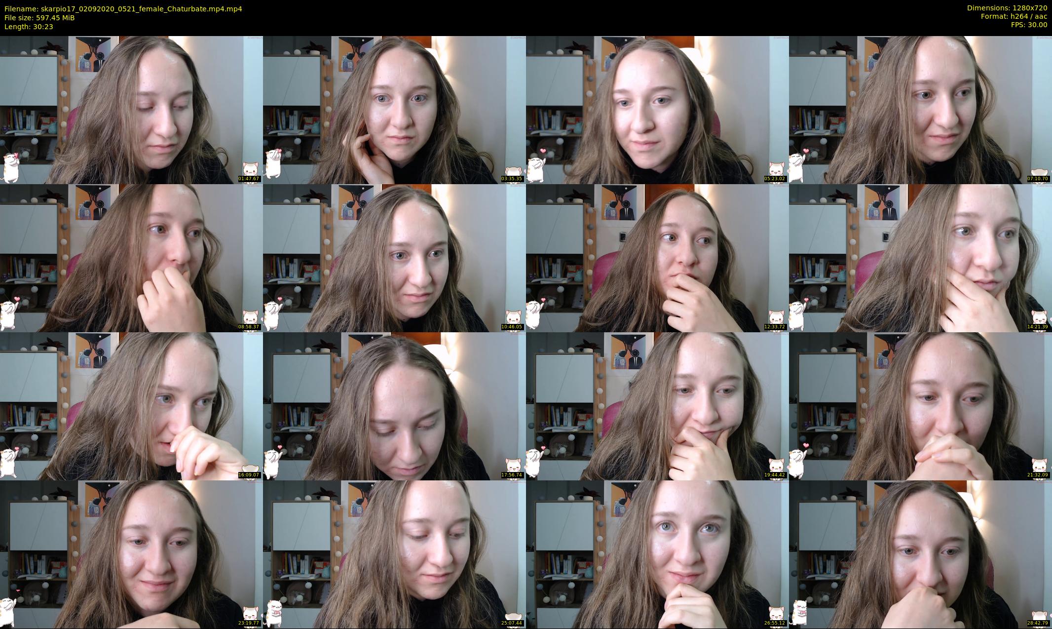 skarpio17 — 31 minute Chaturbate female cam show recording, 720p, Sep 2, 2020