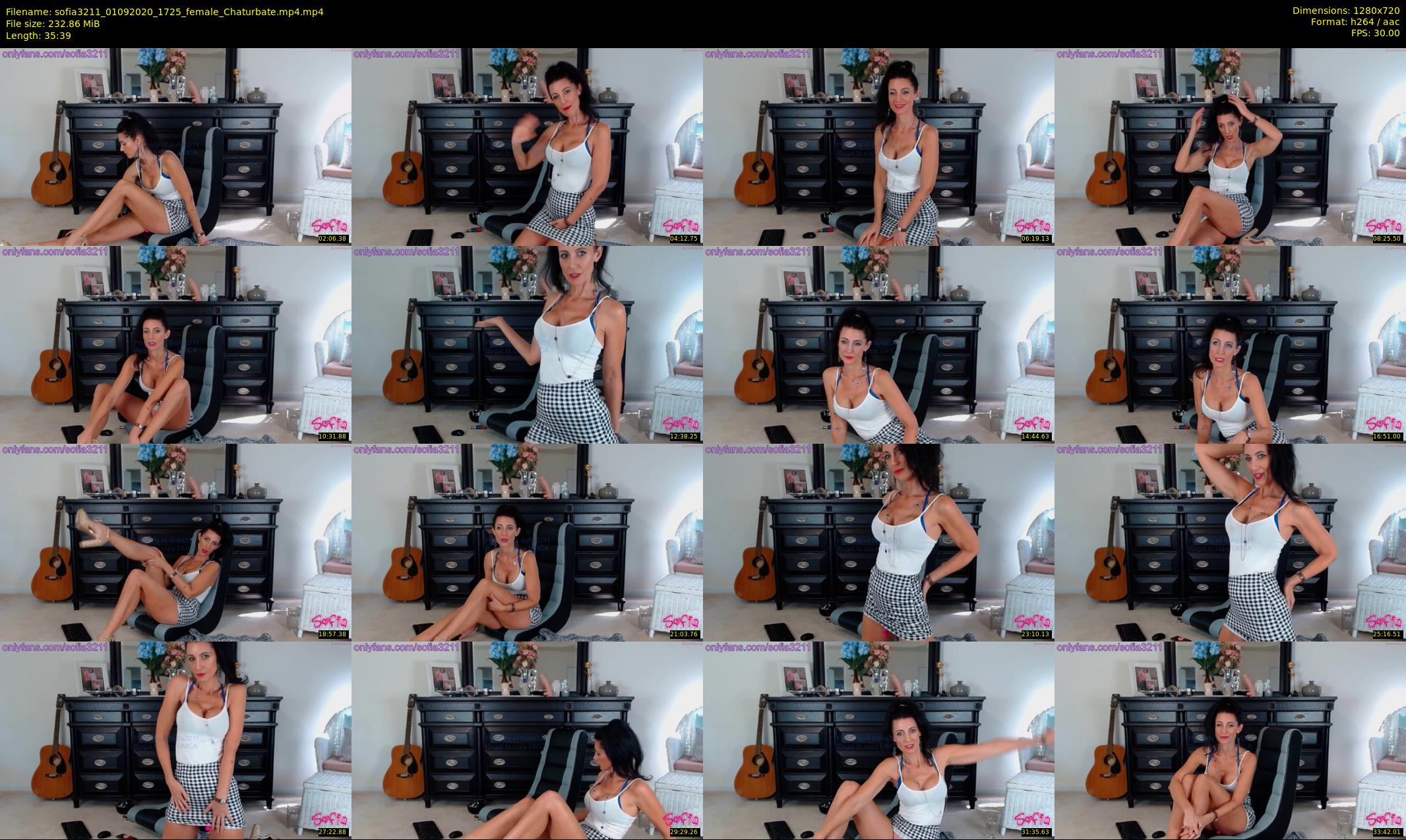 sofia3211 — 36 minute Chaturbate couple cam show recording, 720p, Sep 1, 2020
