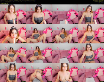 sophia_alejandra — 85 minute Chaturbate female cam show recording, 720p, Sep 1, 2020