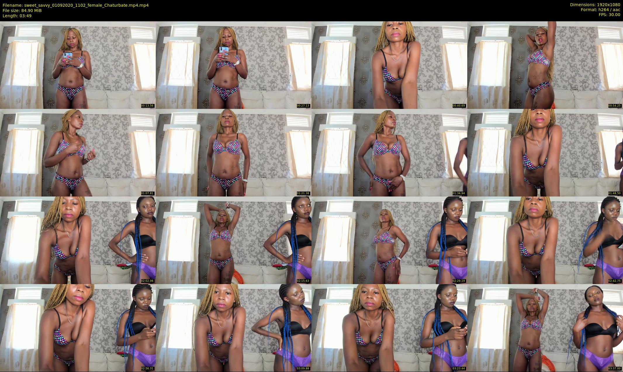 sweet_savvy — 4 minute Chaturbate female cam show recording, 1080p, Sep 1, 2020