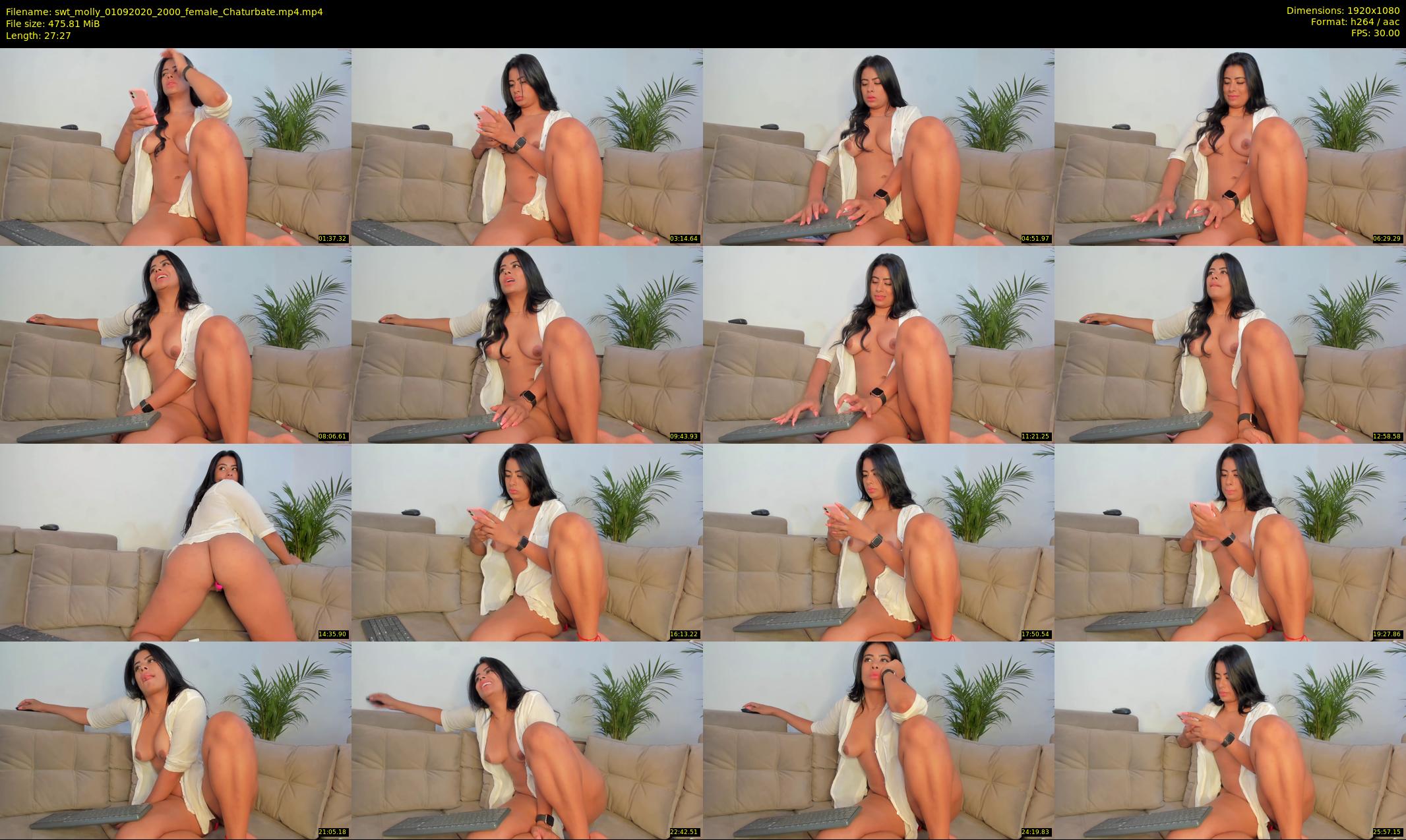 swt_molly — 28 minute Chaturbate female cam show recording, 1080p, Sep 1, 2020