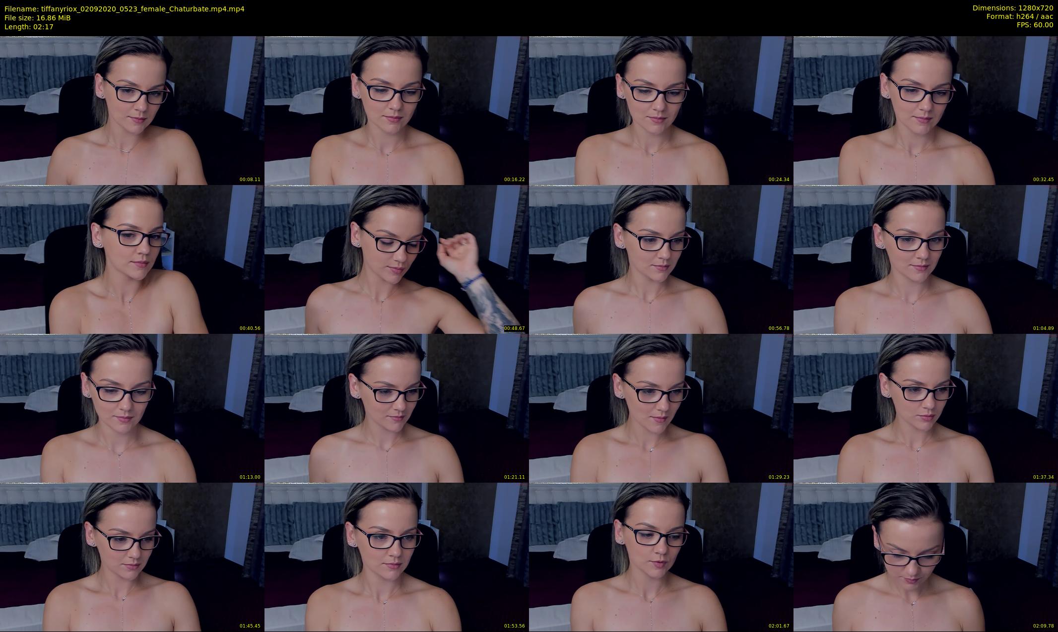 tiffanyriox — 3 minute Chaturbate female cam show recording, 720p, Sep 2, 2020