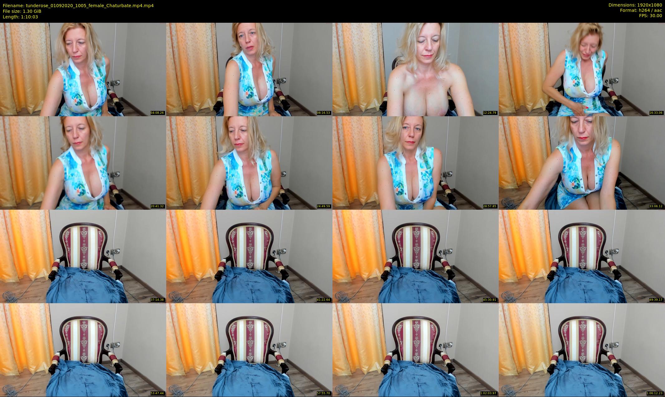 tunderose — 71 minute Chaturbate female cam show recording, 1080p, Sep 1, 2020