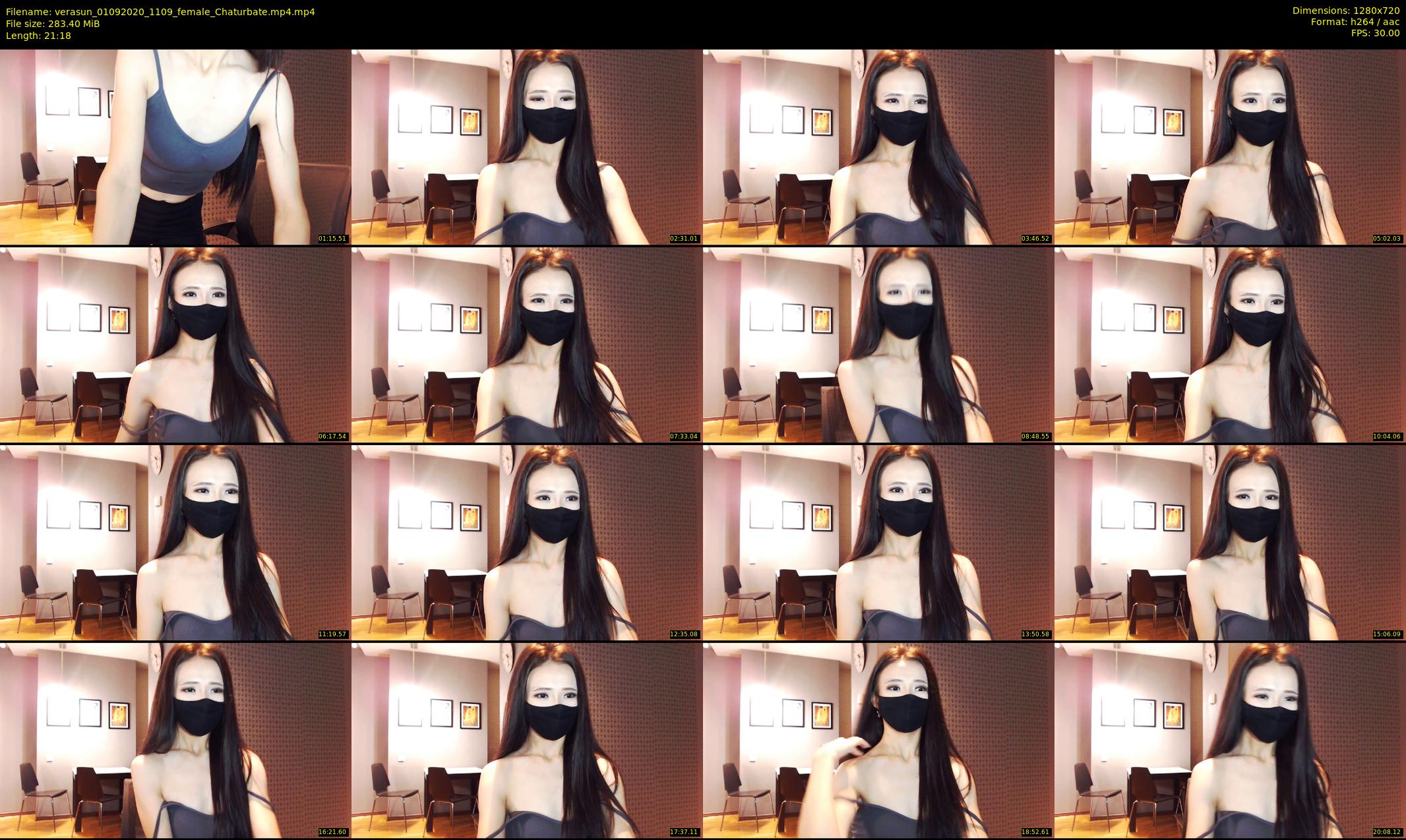 verasun — 22 minute Chaturbate female cam show recording, 720p, Sep 1, 2020