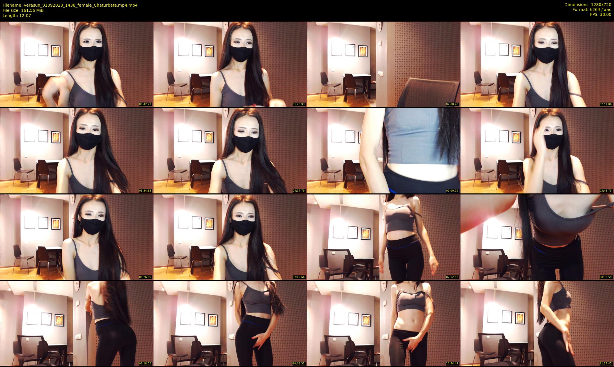 verasun — 13 minute Chaturbate female cam show recording, 720p, Sep 1, 2020