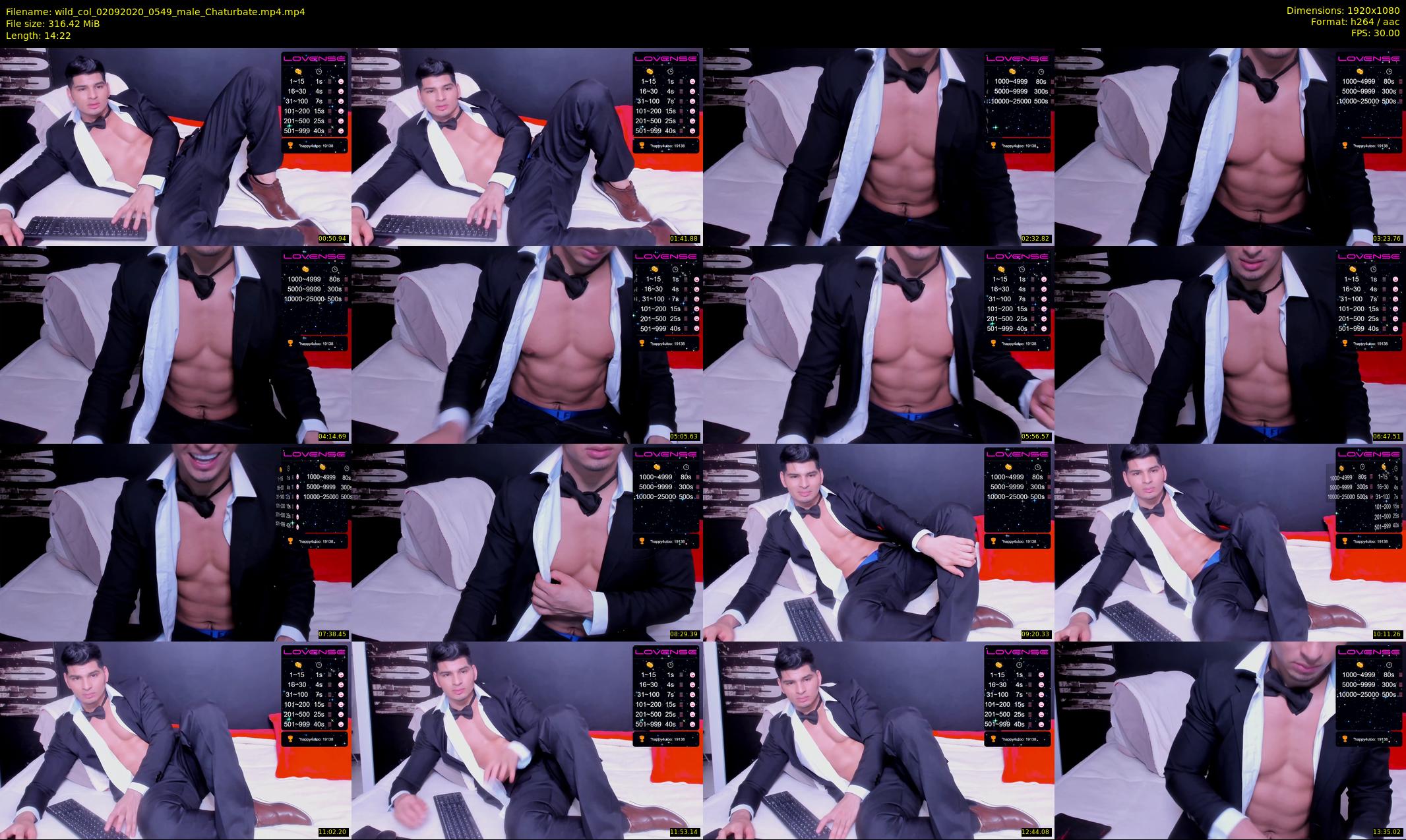 wild_col — 15 minute Chaturbate male cam show recording, 1080p, Sep 2, 2020