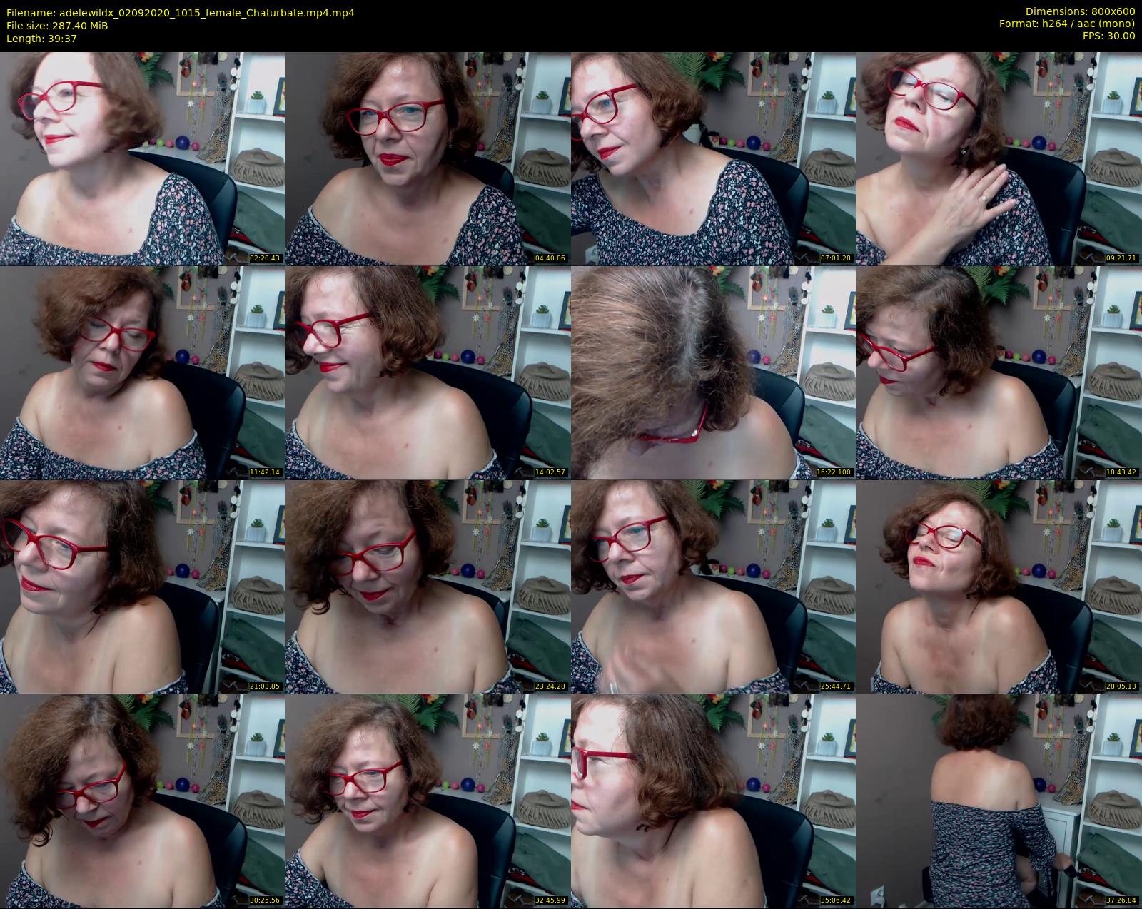 adelewildx — 40 minute Chaturbate female cam show recording, 480p, Sep 2, 2020