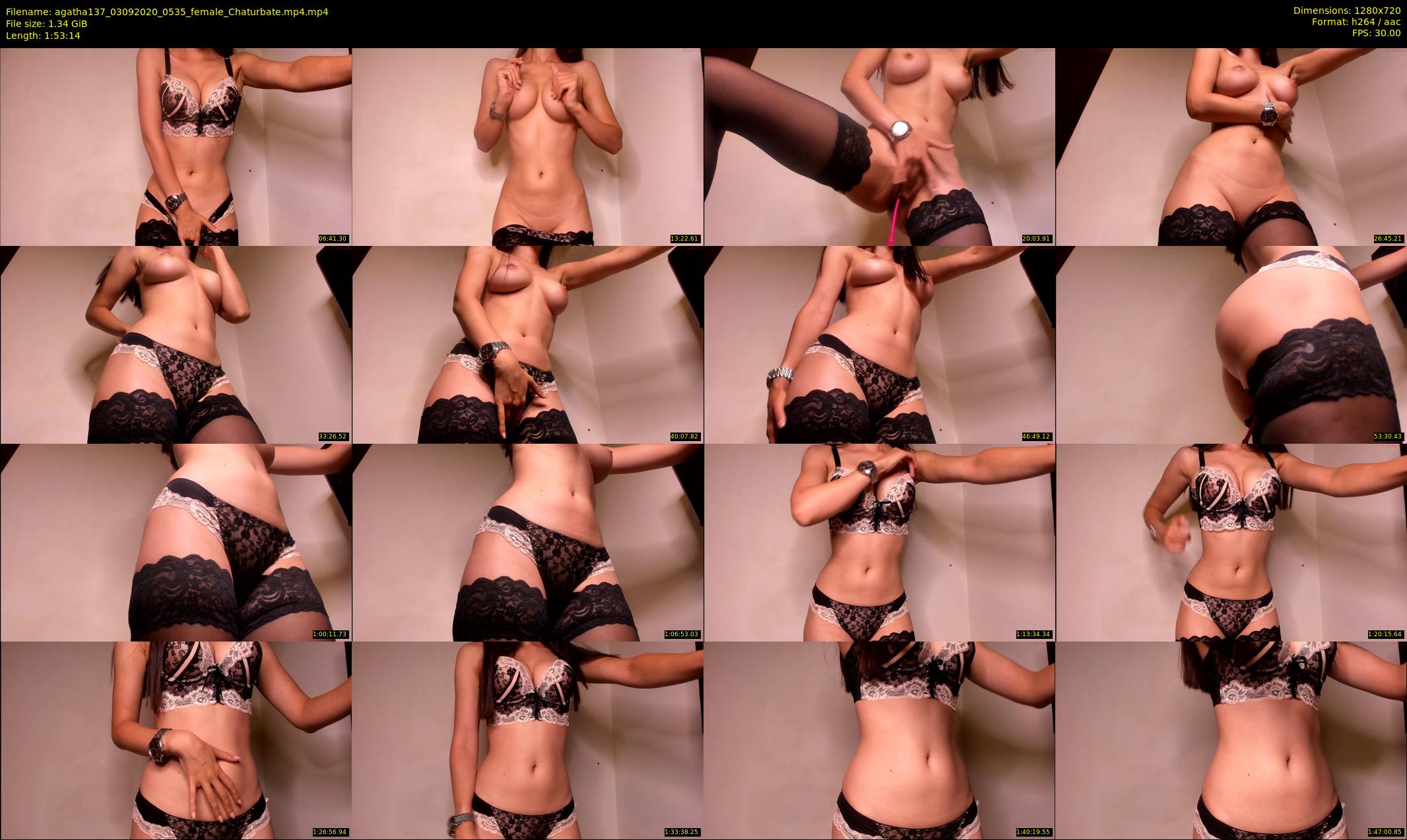 agatha137 — 114 minute Chaturbate female cam show recording, 720p, Sep 3, 2020