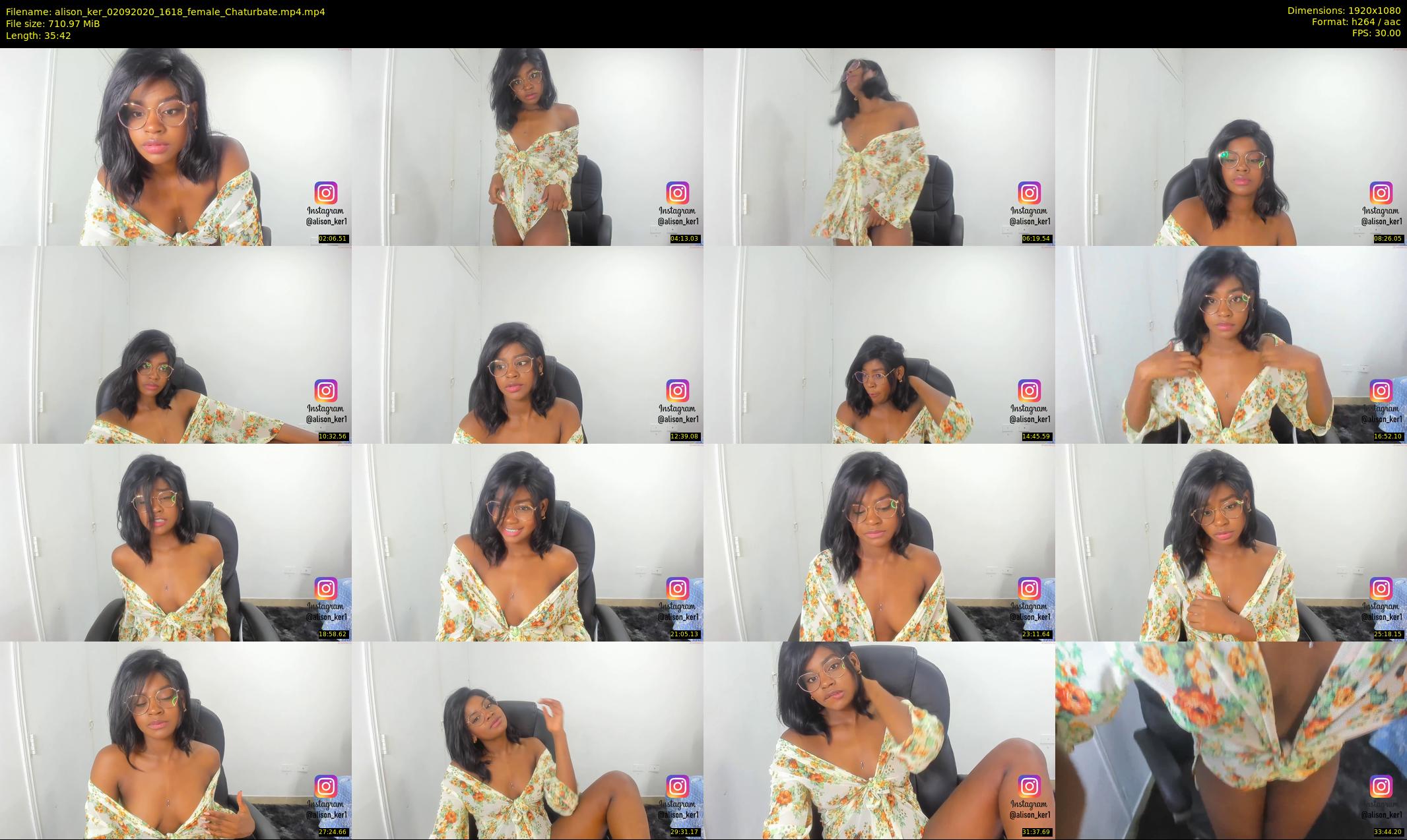 alison_ker — 36 minute Chaturbate female cam show recording, 1080p, Sep 2, 2020