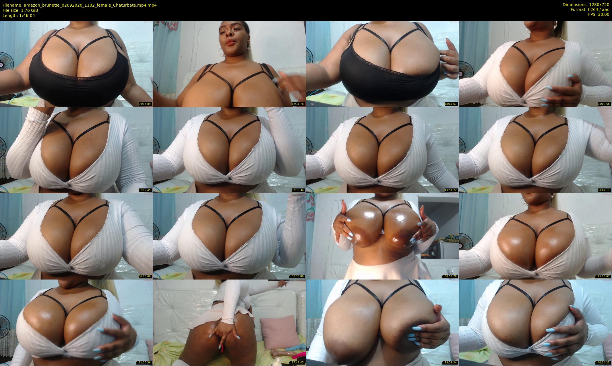 amazon_brunette — 107 minute Chaturbate female cam show recording, 720p, Sep 2, 2020