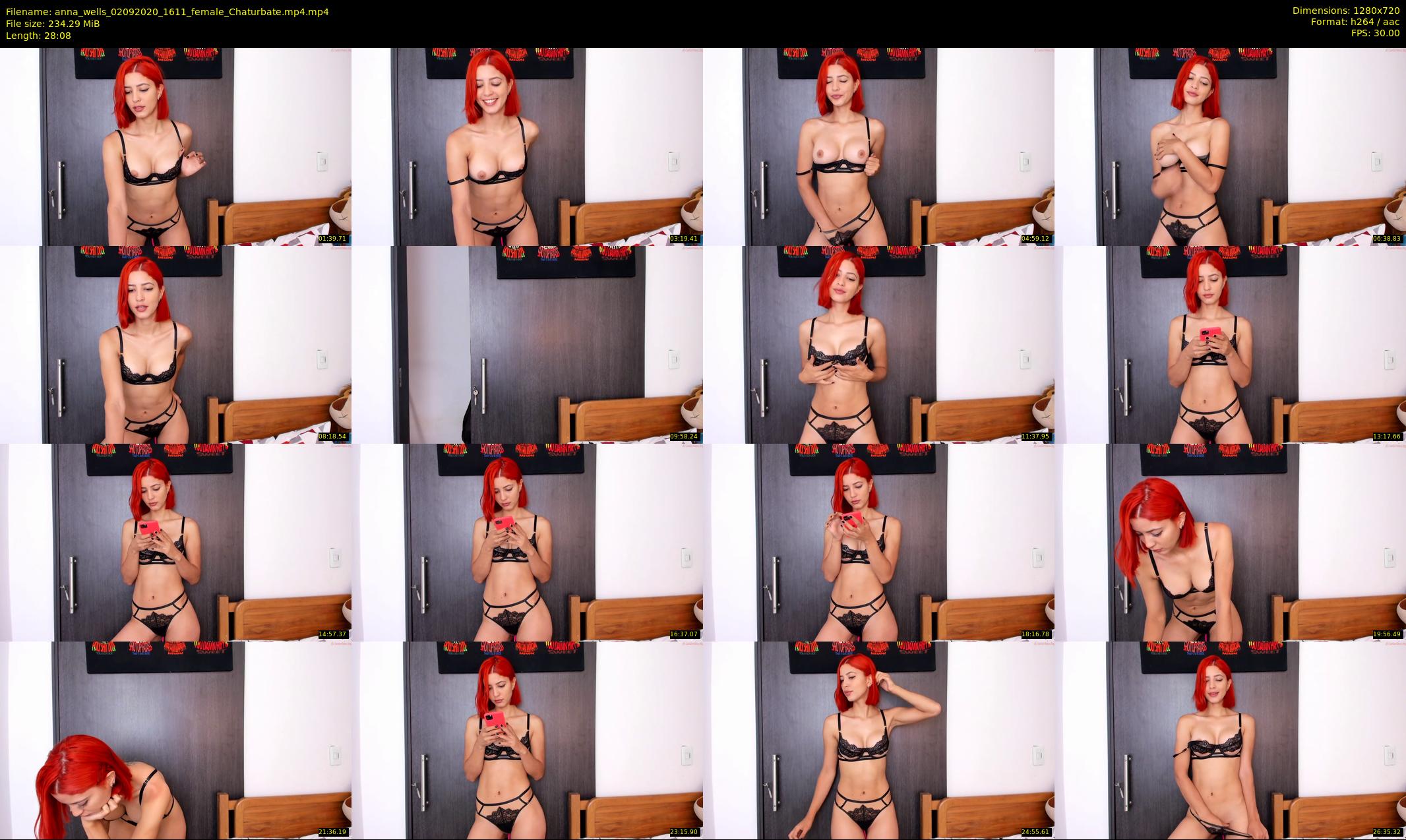 anna_wells — 29 minute Chaturbate female cam show recording, 720p, Sep 2, 2020