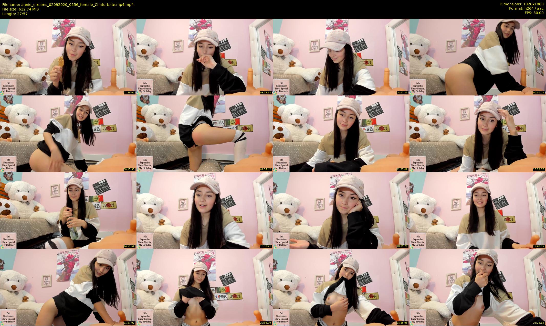 annie_dreams — 28 minute Chaturbate female cam show recording, 1080p, Sep 2, 2020