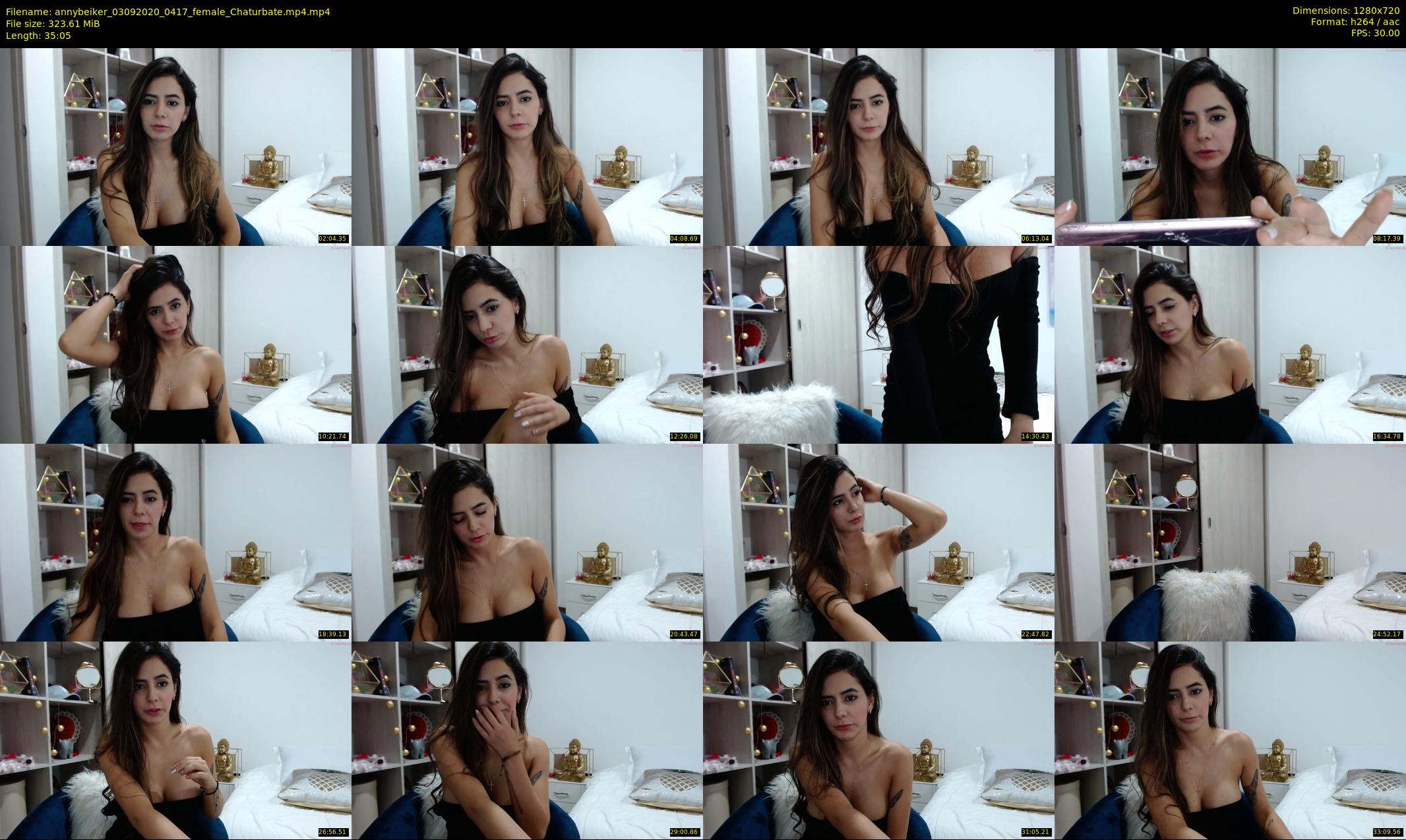 annybeiker — 36 minute Chaturbate female cam show recording, 720p, Sep 3, 2020