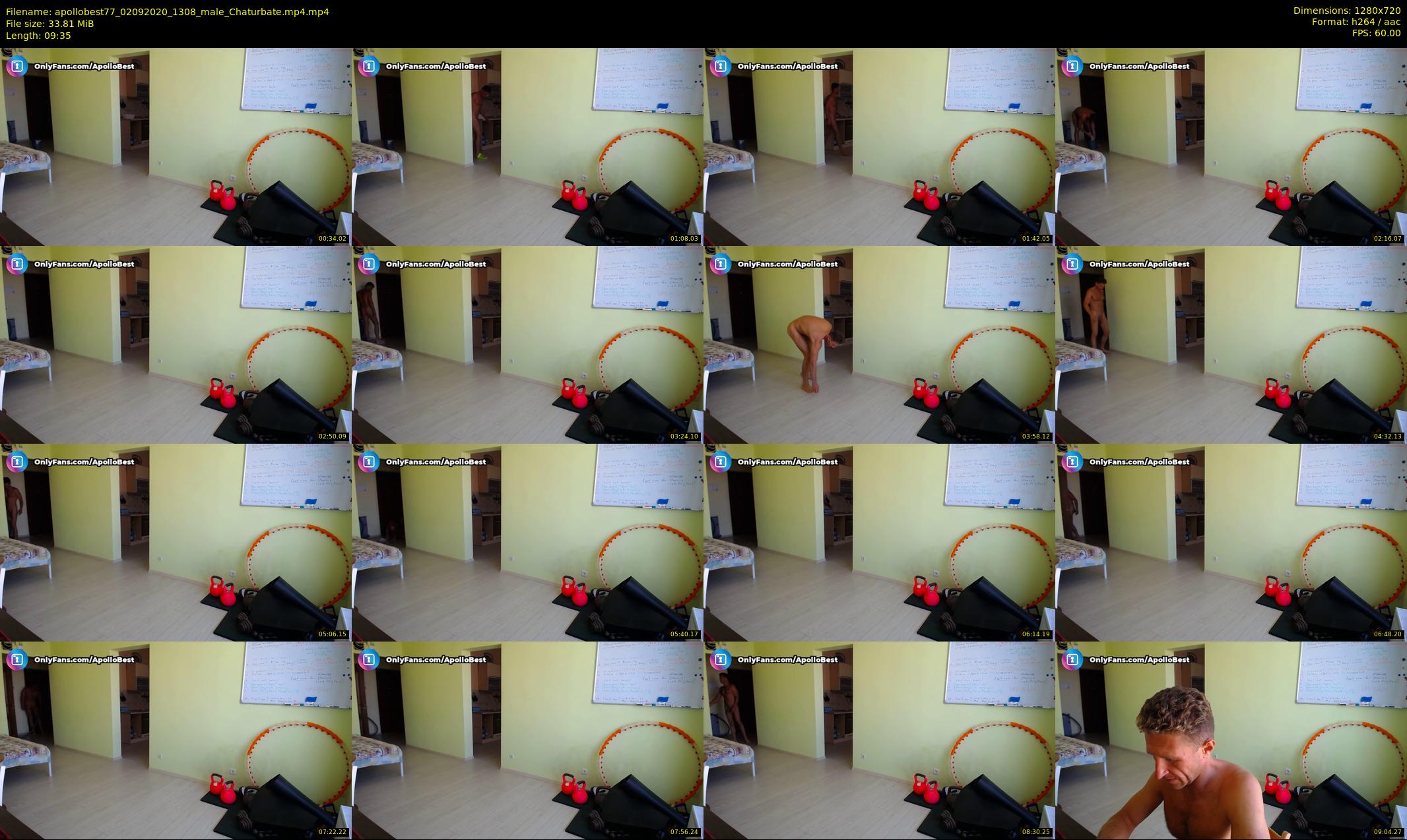 apollobest77 — 10 minute Chaturbate male cam show recording, 720p, Sep 2, 2020