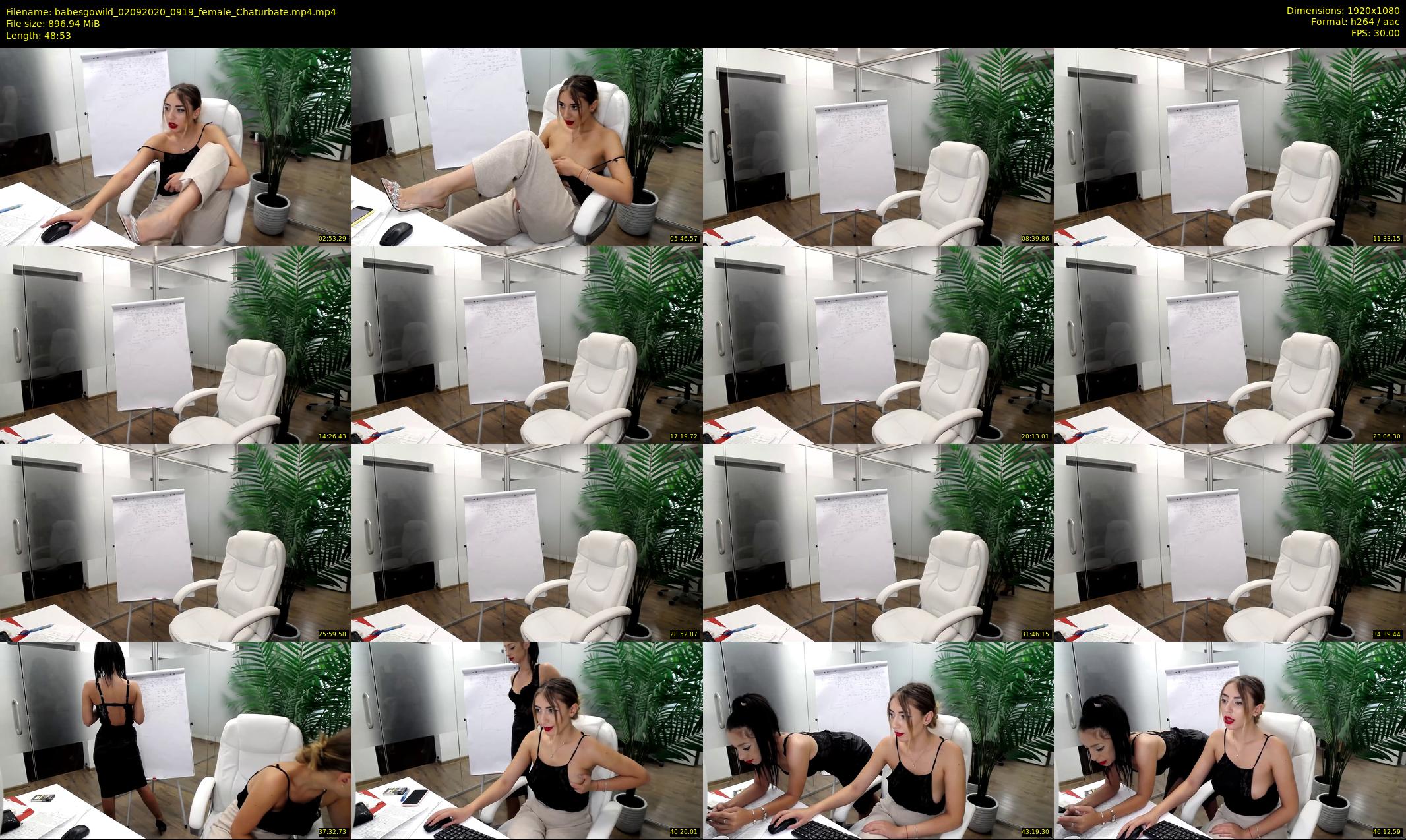 babesgowild — 49 minute Chaturbate couple cam show recording, 1080p, Sep 2, 2020
