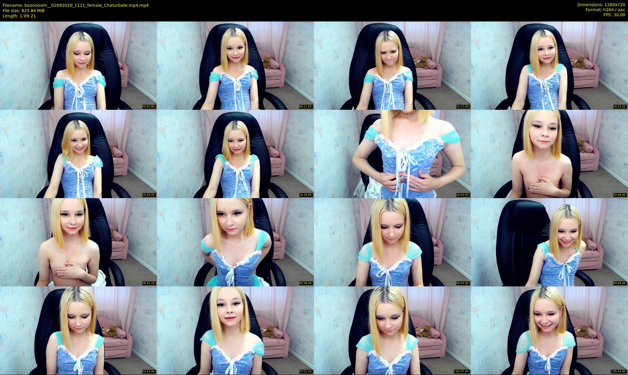 boooooom_ — 70 minute Chaturbate female cam show recording, 720p, Sep 2, 2020